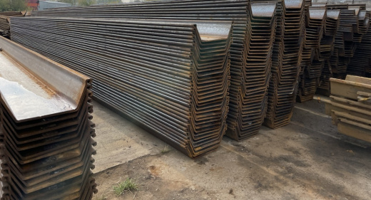 Поставка нового шпунта L606А из Китая. Партия 300 тонн.