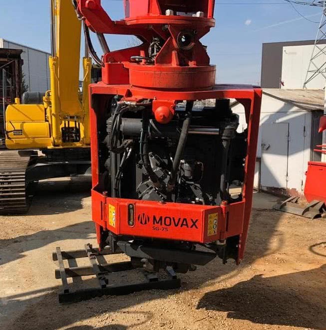 MOVAX SG 75 на базе гусеничного экскаватора 30-35тн